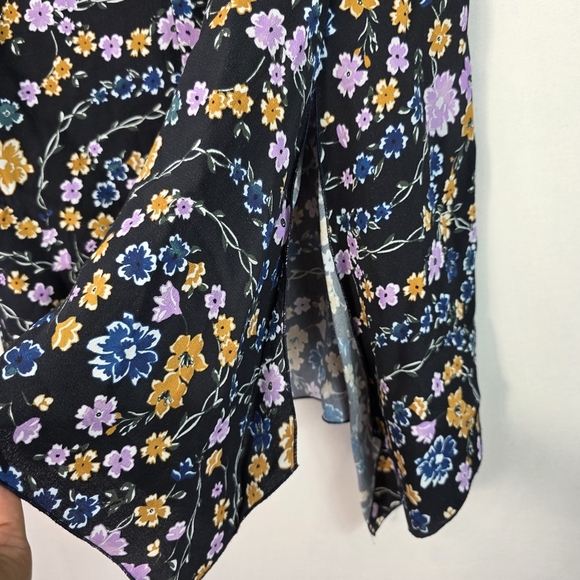 See by Chloé Floral Print Midi Length asymmetrical Skirt - Picture 11 of 13